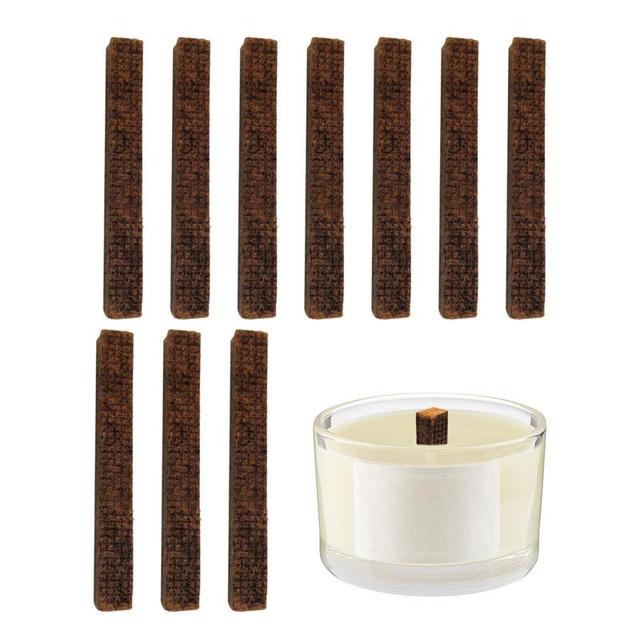 Wicks For Candlemaking 10PCS Wooden Wicks Environmentally-Friendly Wood  Wicks For Candles Making Natural Wooden Candle Wicks - AliExpress